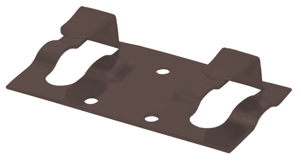 Кляймер стартовый Grinder для монтажа наличника коричневый купить в Бийске