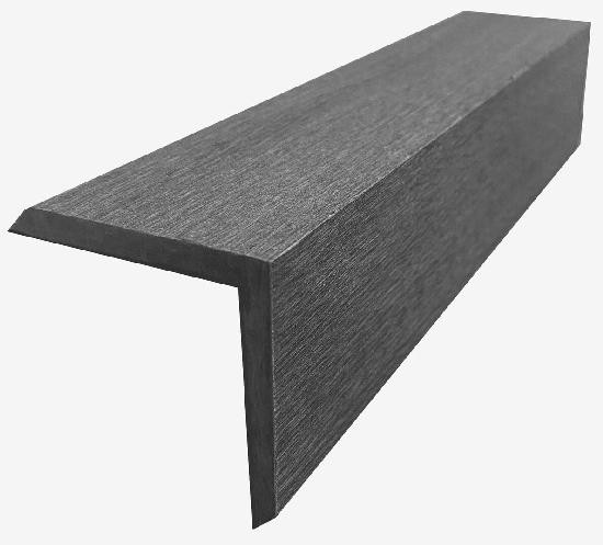 Декоративный угол 50×50 графит купить в Бийске