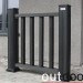 Ограждение из ДПК Outdoor Классик 3D STORM чёрный купить в Бийске