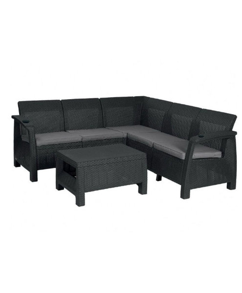 Угловой диван  Yalta Corner Set (столик в комплект не входит) купить в Бийске
