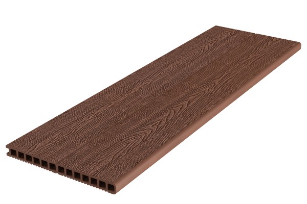 Ступень ДПК Deckron Woodlike 317x28x4000 мм, коричневый купить в Бийске