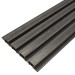 Фасадная доска из ДПК Faynag Wood Рейка Мокрый Асфальт купить в Бийске