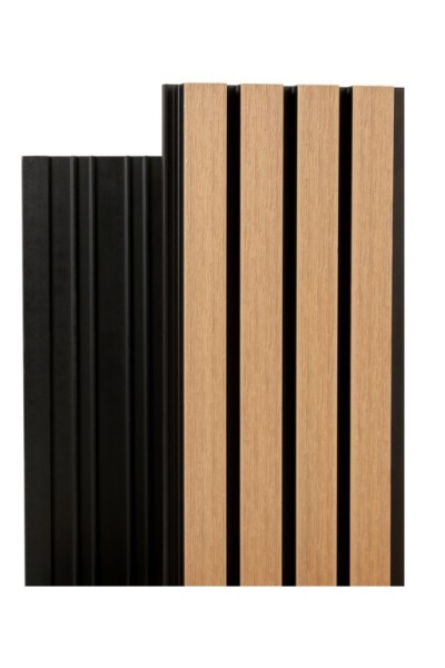 Фасадная реечная панель Ecodecking Скай коэкструзия 200х20х3000 Бук купить в Бийске