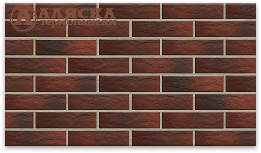 Фасадные Термопанели Аляска Cherry Rustic купить в Бийске