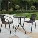 Комплект плетеной мебели AFINA из иск. ротанга Асоль-LR02 LRC-02/LRT-02-D60 Dark Brown купить в Бийске