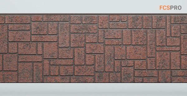 Фиброцементные панели FCS Simple АА5 (под камень) купить в Бийске