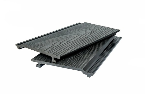 Фасадная доска 3D WOOD BRUSHING, чёрный купить в Бийске