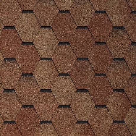 Гибкая черепица Tegola VENETO terracotta 206 купить в Бийске