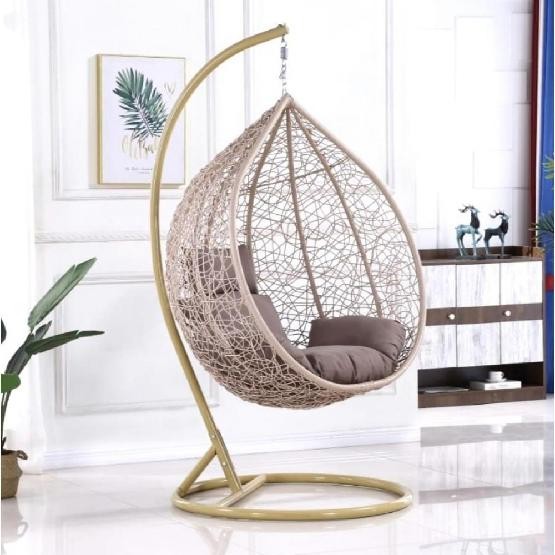 Кресло Подвесное из искусственного ротанга AFM-169A-XLB Beige купить в Бийске