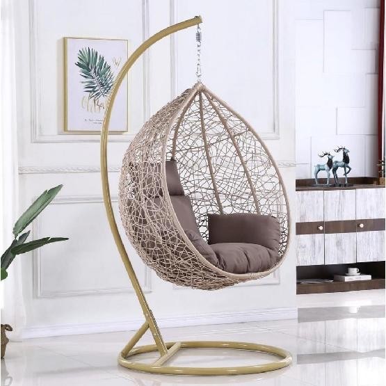 Кресло Подвесное из искусственного ротанга AFM-169A-LB Beige купить в Бийске
