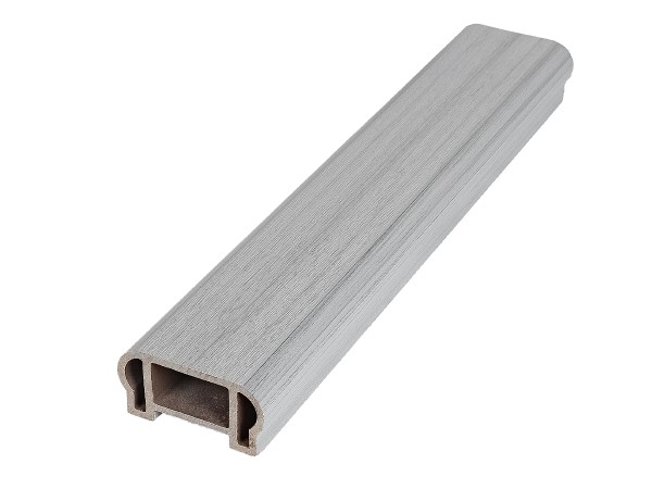 Перила верхнее фигурное Woodvex Co-Extrusion Серый купить в Бийске