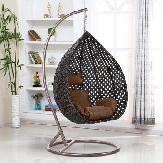 Кресло Подвесное из искусственного ротанга AFM-250B-L Brown купить в Бийске