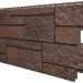 Фасадная панель VOX Sandstone (Сандстоун) темно коричневый купить в Бийске