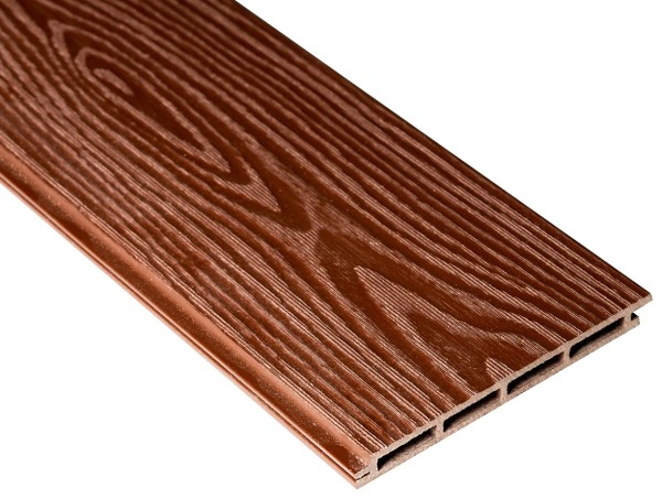 Фасадная доска из ДПК 3D Faynag - Шоколад купить в Бийске