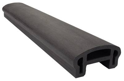 Перила вехнее фигурное Woodvex Select Графит купить в Бийске