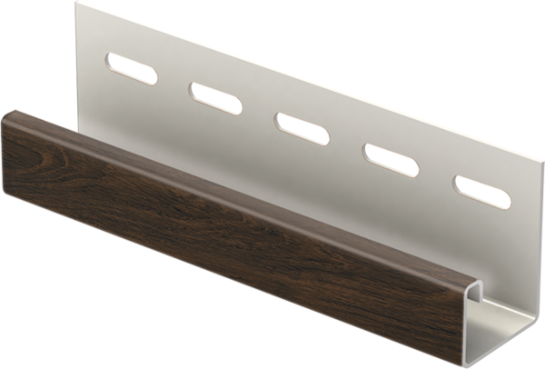 J-планка к Софиту PRO Тёмный орех купить в Бийске