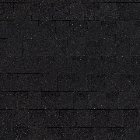 Двухслойная ламинированная черепица Shinglas, серия Фазенда – Чёрный купить в Бийске