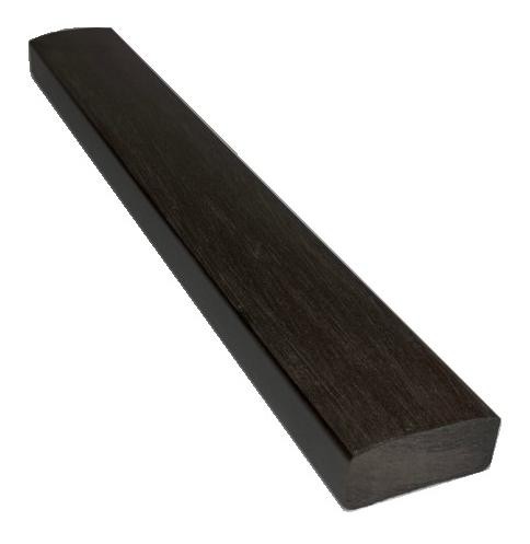 Лавочный брус Ecodecking Некст полнотелый брашированный 70х35 венге купить в Бийске