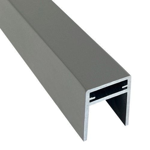 П-профиль Алюминиевый EasyDecking 35x25 Серый купить в Бийске
