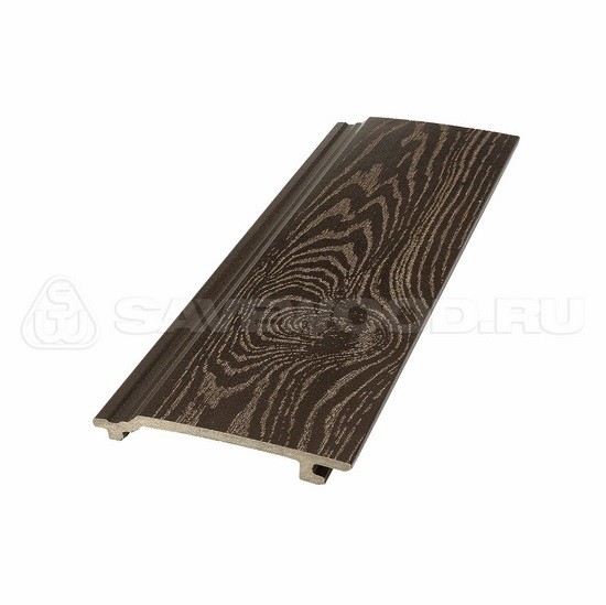 Сайдинг из дпк savewood sw-sorbus тангенциальный распил темно-коричневый купить в Бийске