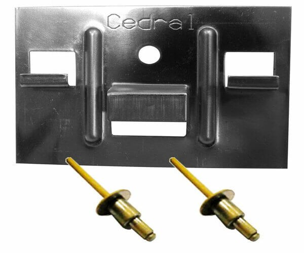 КЛЯММЕР + ЗАКЛЁПКА ДЛЯ CEDRAL CLICK 250 ШТ купить в Бийске