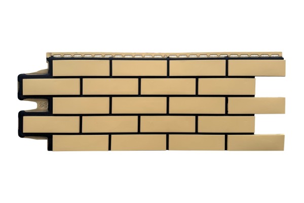 ФП Grand Line клинкерный кирпич ПРЕМИУМ Песочный (шов RAL 9005) купить в Бийске