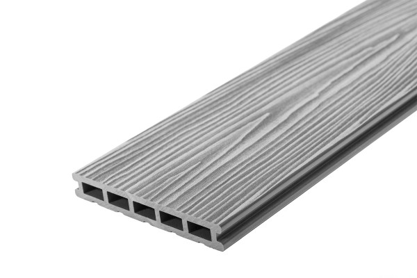 Террасная доска из ДПК RusDecking Unodeck Mogano - Серый купить в Бийске