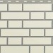 Фасадная панель Альта-Профиль, Кирпич Клинкерный, Белый купить в Бийске
