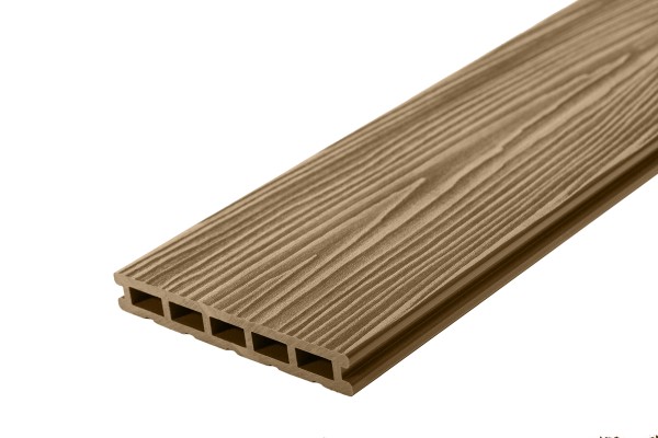 Террасная доска из ДПК RusDecking Unodeck Mogano - Орех купить в Бийске