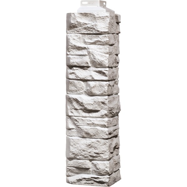 Угол наружный FineBer, Скала, Мелованный белый купить в Бийске