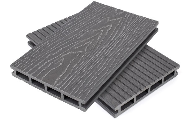 Террасная доская ДПК NanoWood Nature 3D пустотелая Серый купить в Бийске