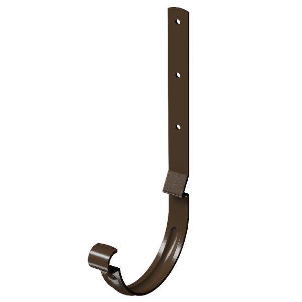 Карнизный крюк длинный D125 Döcke STAL PREMIUM Каштан, (RAL 8017) купить в Бийске