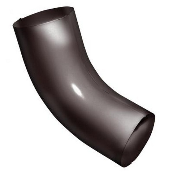 Водосток Grand Line 125x90 – Колено трубы RAL 8017 купить в Бийске