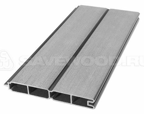 Заборный профиль из ДПК Savewood SW Agger матовый пепельный купить в Бийске